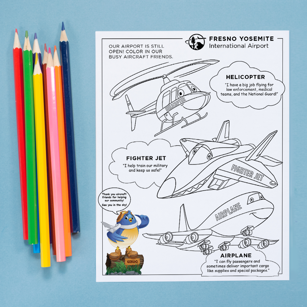 Aircraft-coloring-page