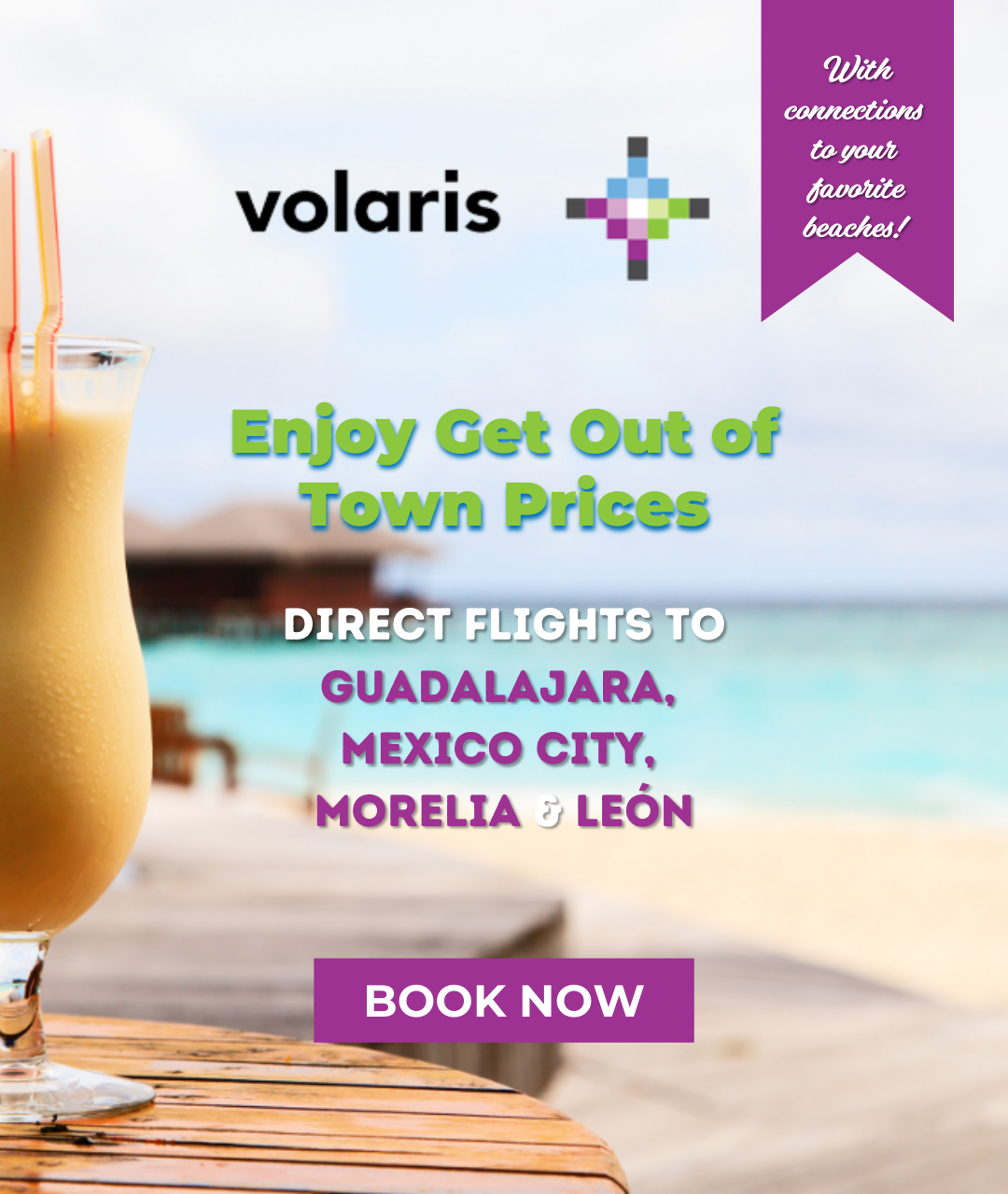 Volaris Direct flights