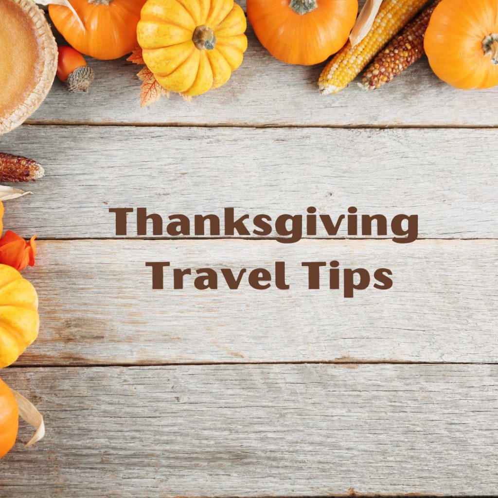 Thanksgiving Holiday Travel Tips