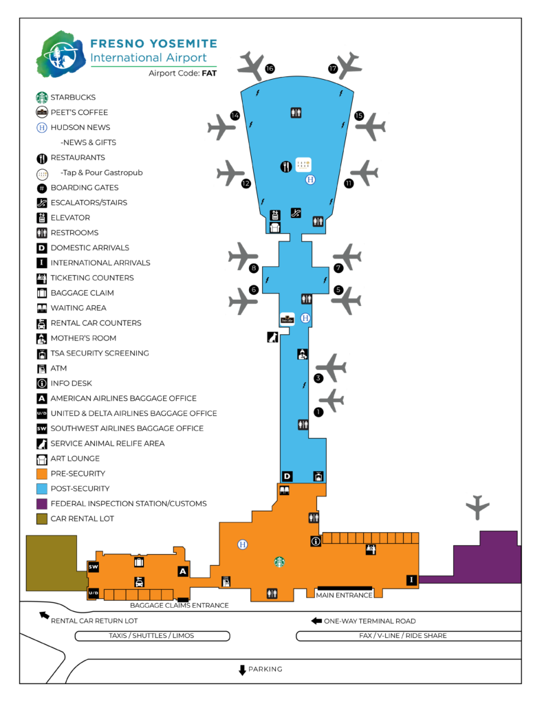 Terminal Map