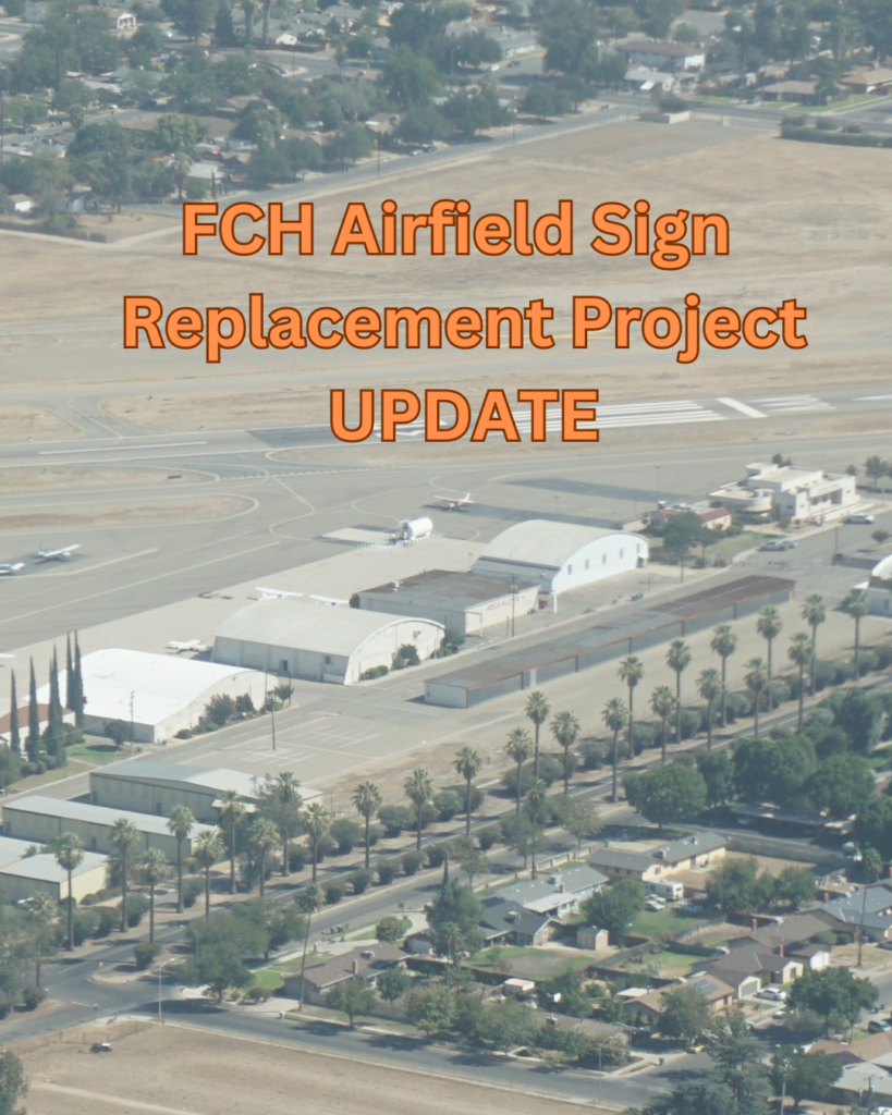 Airfield Sign Replacement Project Delayed